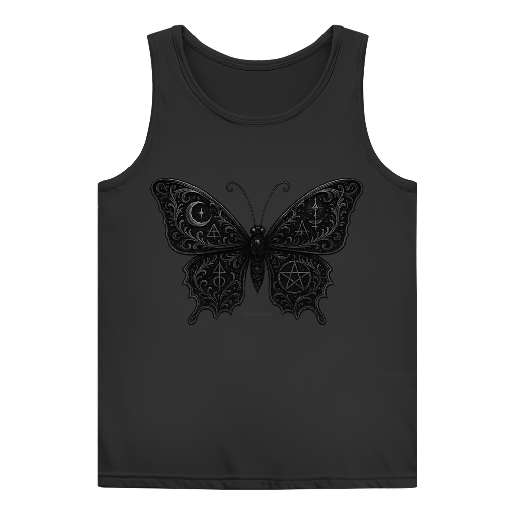 ARCANE BUTTERFLY | Dark Butterfy Collection | Nebelmond Damen Basic Tank Top