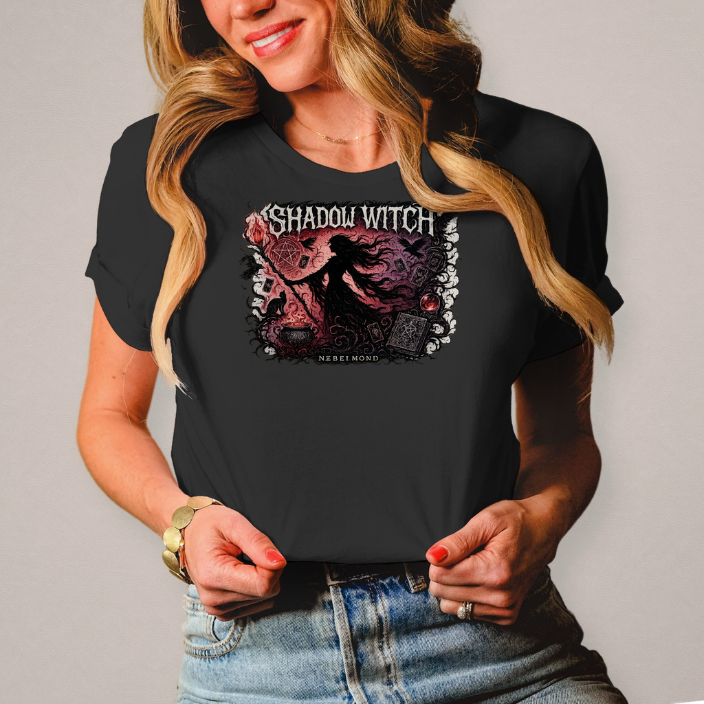 Shadow Witch | Dark Mysticism Collection | Nebelmond Damen T-Shirt