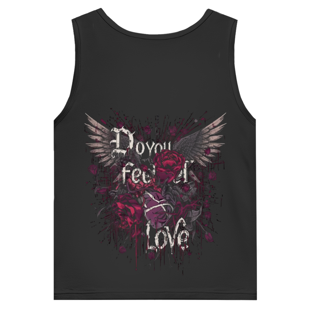 Do You Feel Love | Emotional Void Collection | Nebelmond Herren Basic Tank Top