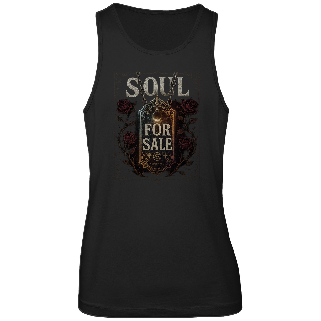 Soul For Sale | Dark Commerce Collection | Nebelmond Herren Premium Tank Top