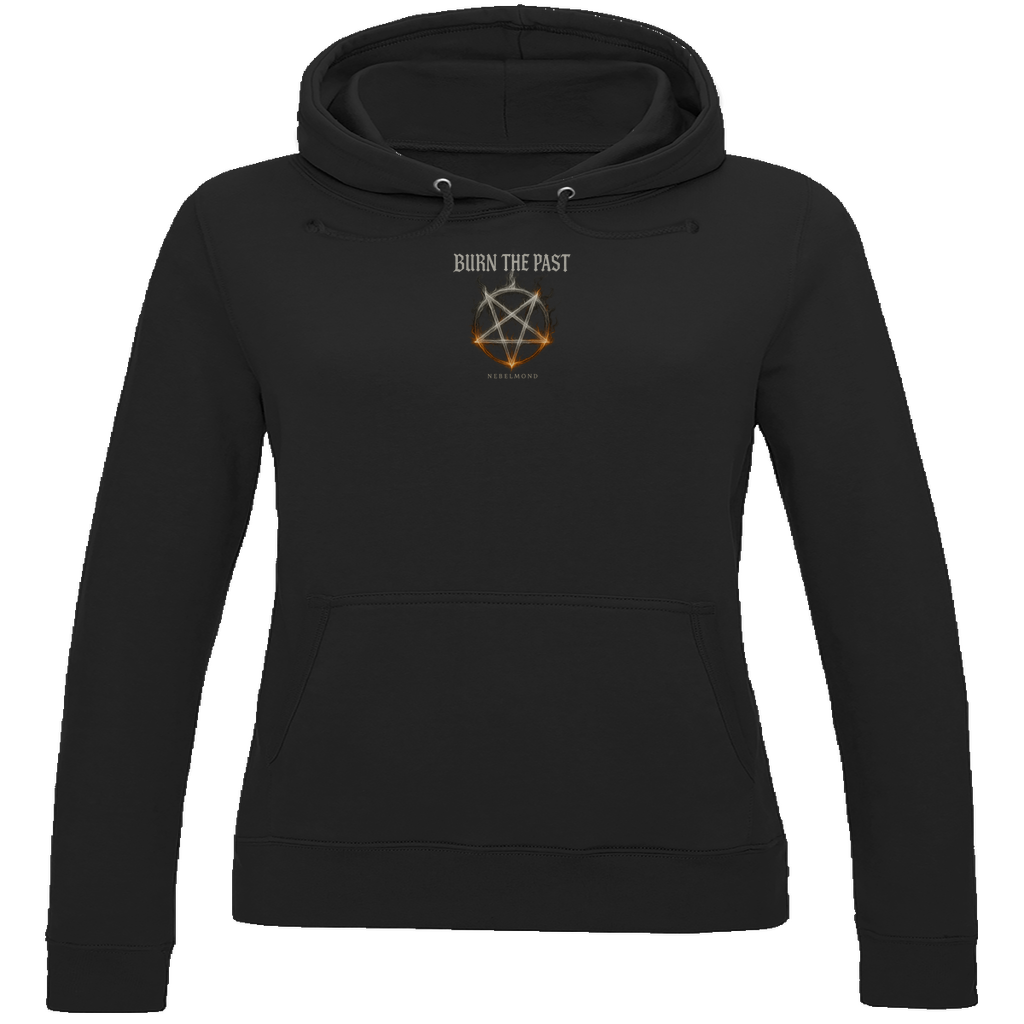 Burn the Past | Mystic Pentagram Collection | Nebelmond Damen Hoodie