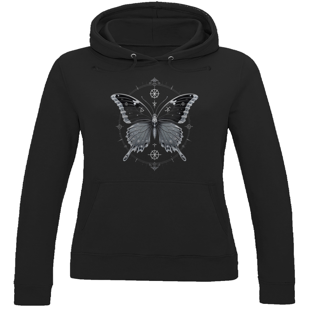 DEATH'S METAMORPHOSIS | Dark Butterfy Collection | Nebelmond Damen Hoodie