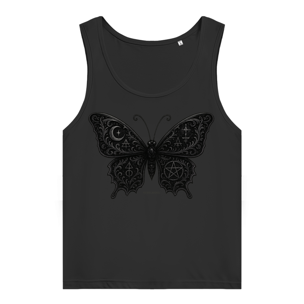 ARCANE BUTTERFLY | Dark Butterfy Collection | Nebelmond Damen Premium Organic Tank Top