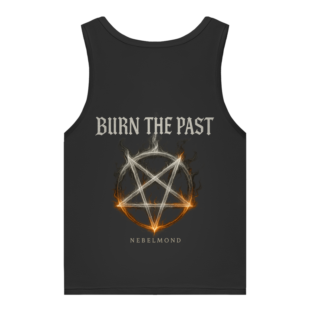 Burn the Past | Mystic Pentagram Collection | Nebelmond Damen Premium Organic Tank Top