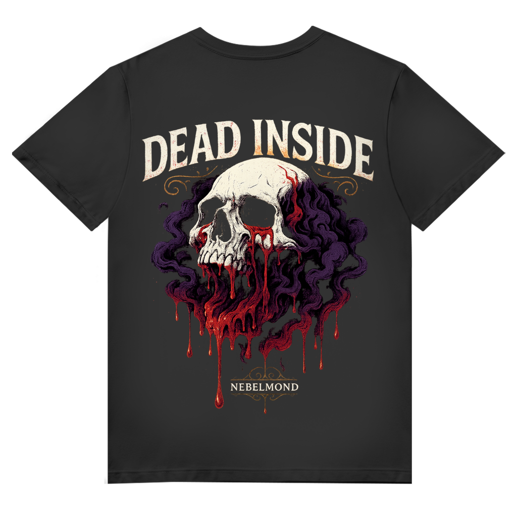 Dead Inside | Emotional Void Collection | Nebelmond Herren Premium Bio V-Neck T-Shirt