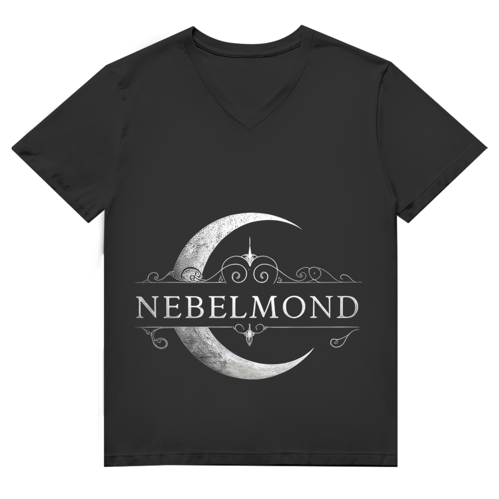 Nebelmond Herren Premium Bio V-Neck T-Shirt