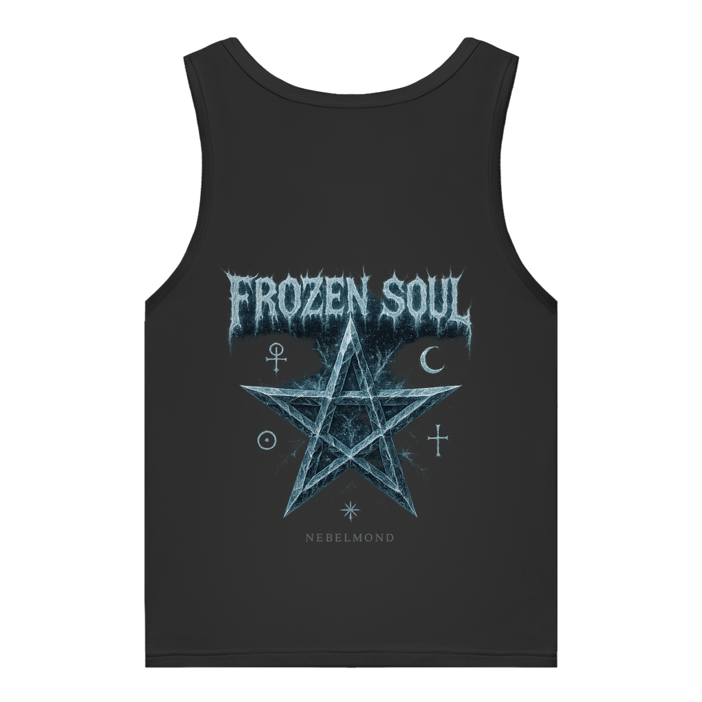 Frozen Soul | Mystic Pentagram Collection | Nebelmond Damen Premium Organic Tank Top