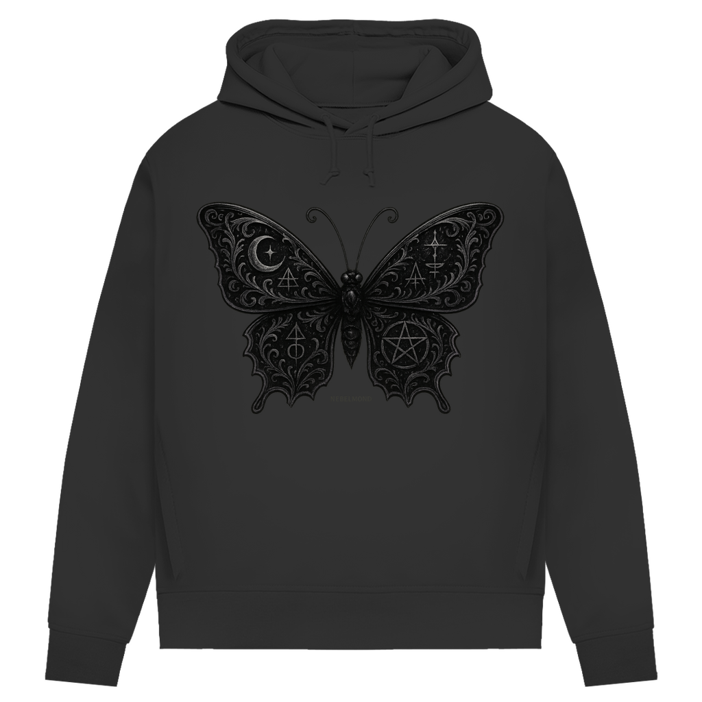 ARCANE BUTTERFLY | Dark Butterfy Collection | Nebelmond Damen Premium Bio Hoodie