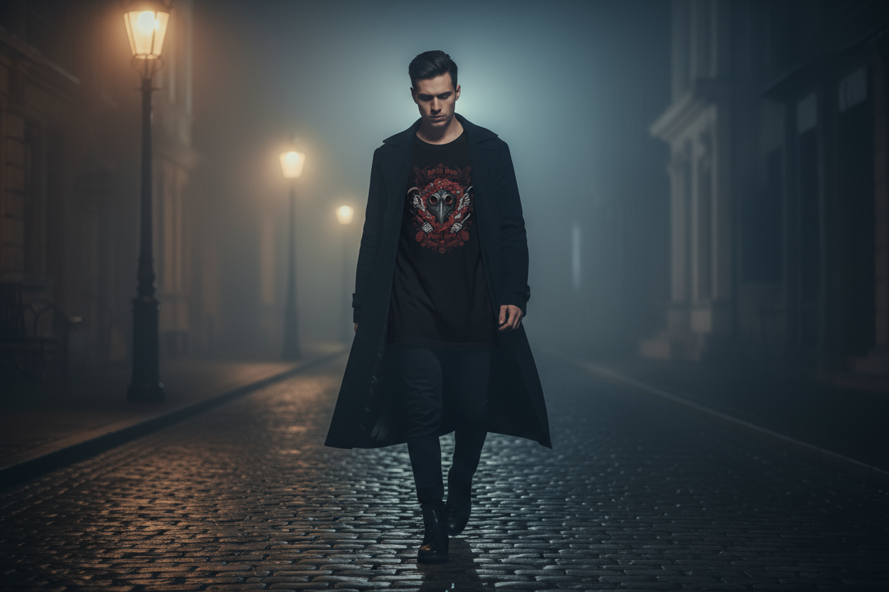 Beautiful Disease Oversized Shirt Schwarz