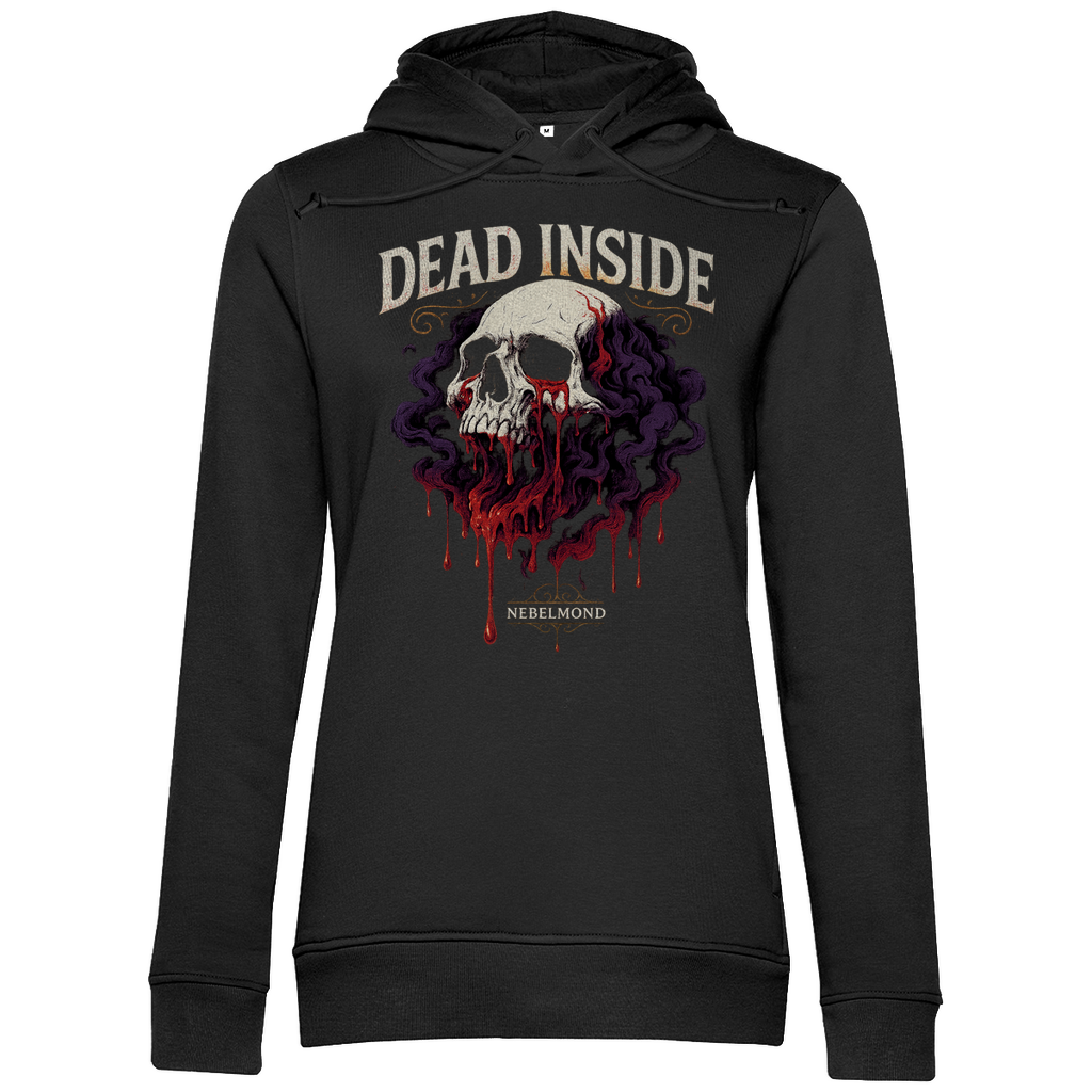 Dead Inside | Emotional Void Collection | Nebelmond Damen Premium Bio Hoodie