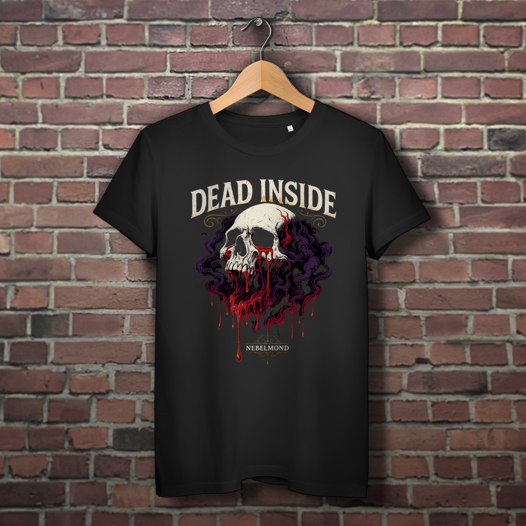 Dead Inside | Emotional Void Collection | Nebelmond Damen Premium Bio T-Shirt