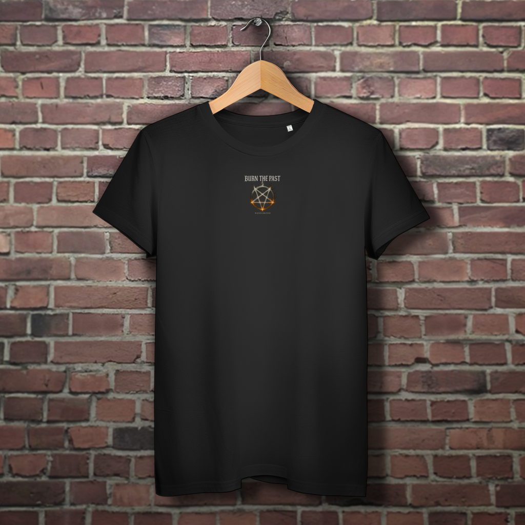 Burn the Past | Mystic Pentagram Collection | Nebelmond Damen Premium Bio T-Shirt