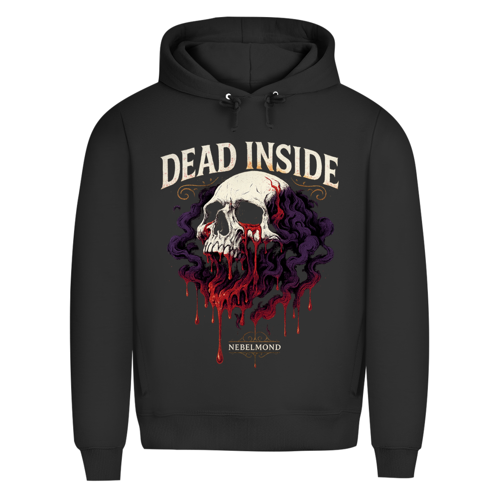 Dead Inside | Emotional Void Collection | Nebelmond Herren Premium Bio Hoodie