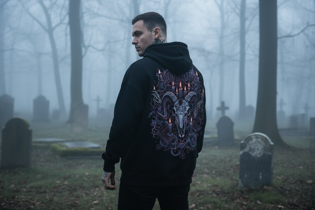 Dark Ritual Oversized Hoodie