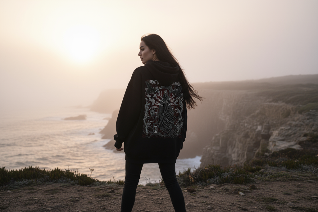 Death is not the End Oversized Hoodie