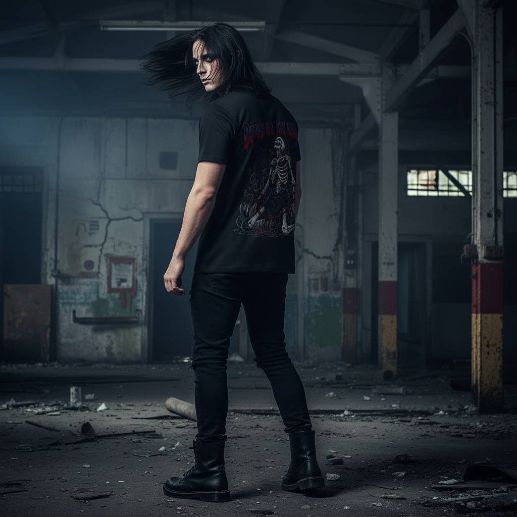 Down On My Knees Premium T-Shirt Back