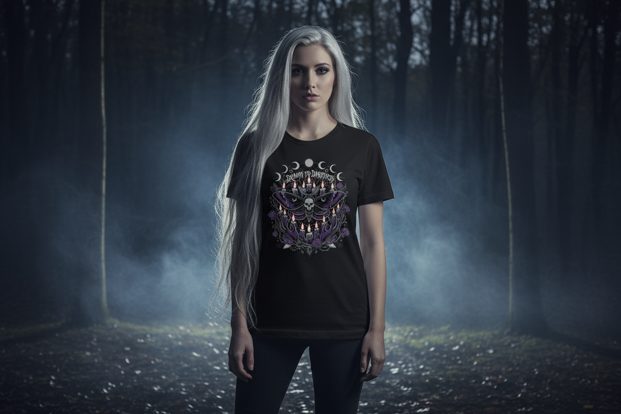 Drawn to Darkness Premium T-Shirt