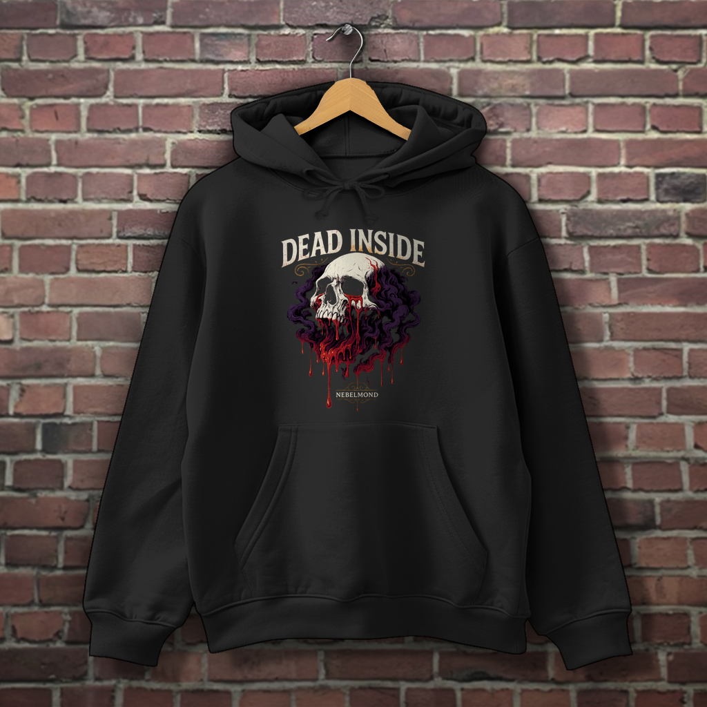 Dead Inside | Emotional Void Collection | Nebelmond Herren Hoodie