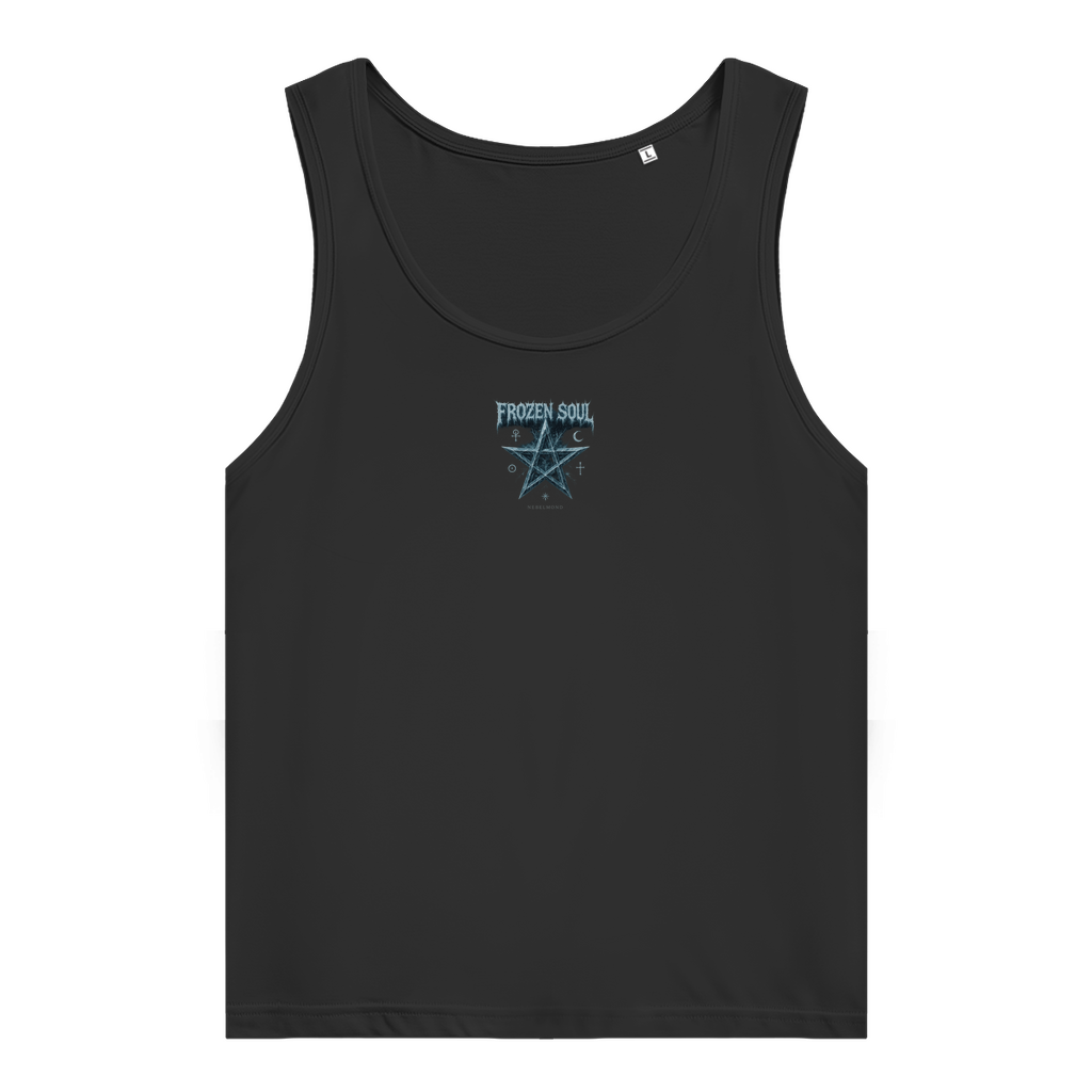 Frozen Soul | Mystic Pentagram Collection | Nebelmond Damen Premium Organic Tank Top