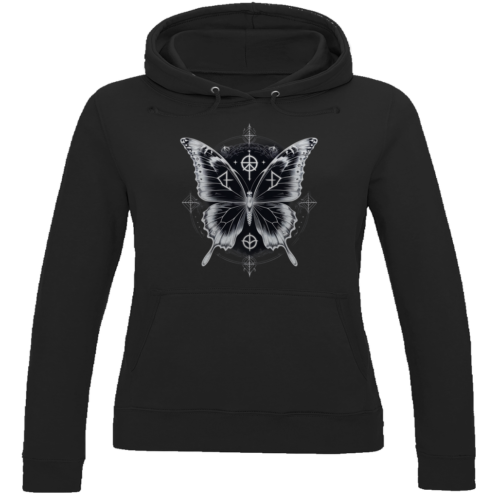 SACRED DARKNESS | Dark Butterfy Collection | Nebelmond Damen Hoodie