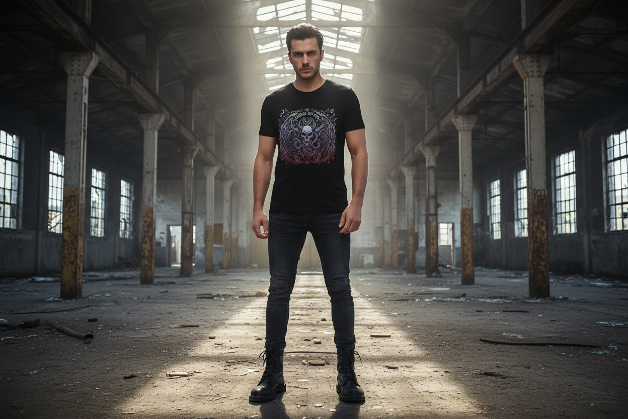 Embrace the Void - Männliches Model