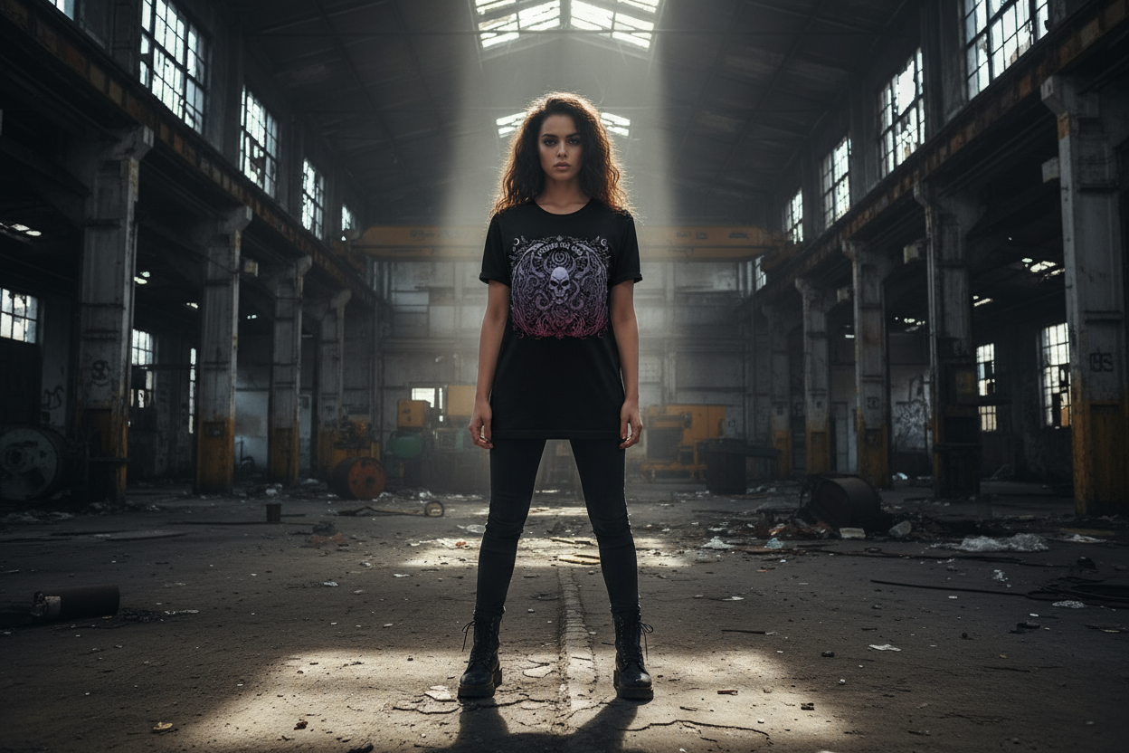 Embrace the Void - Weibliches Model