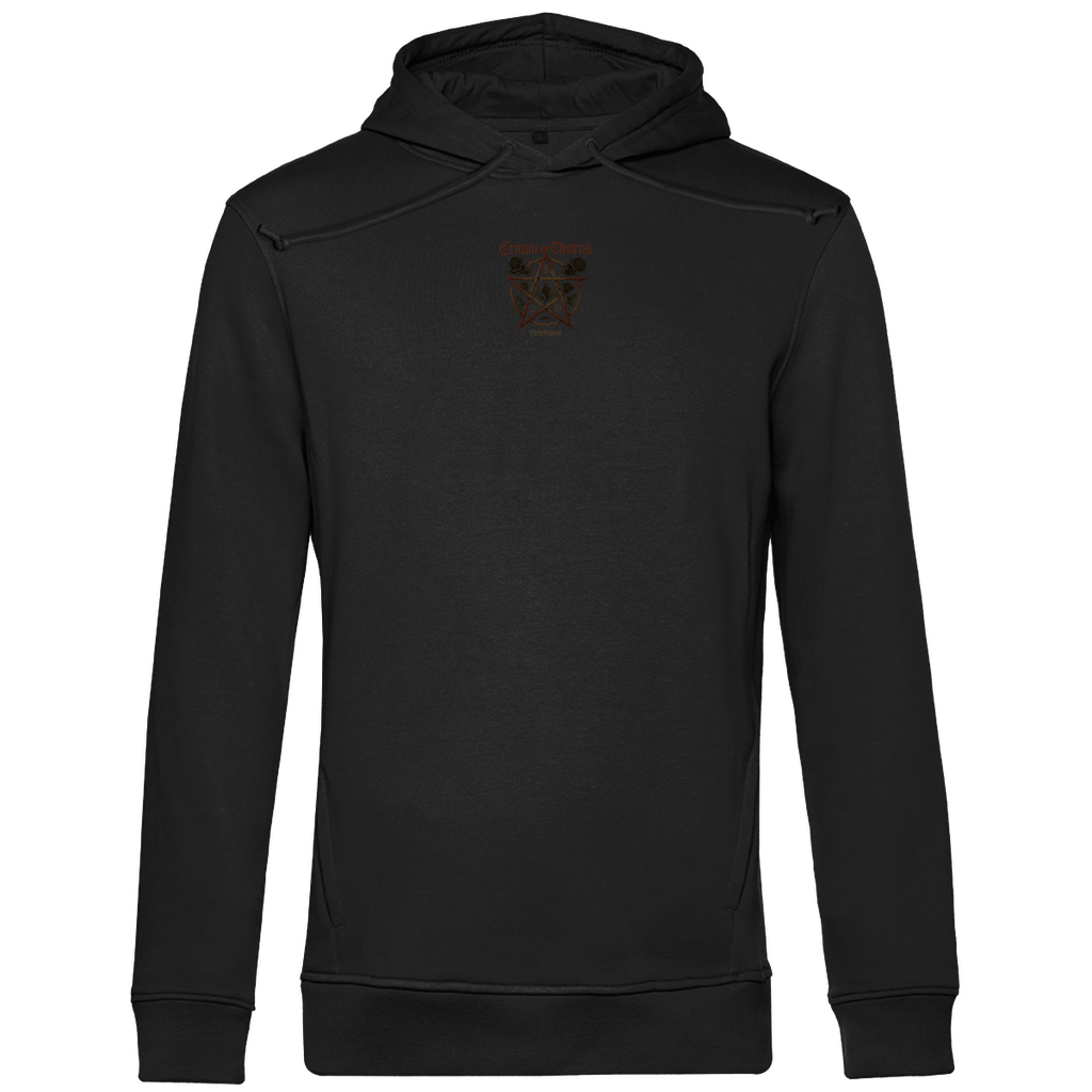 Crown of Thorns | Mystic Pentagram Collection | Nebelmond Herren Premium Bio Hoodie