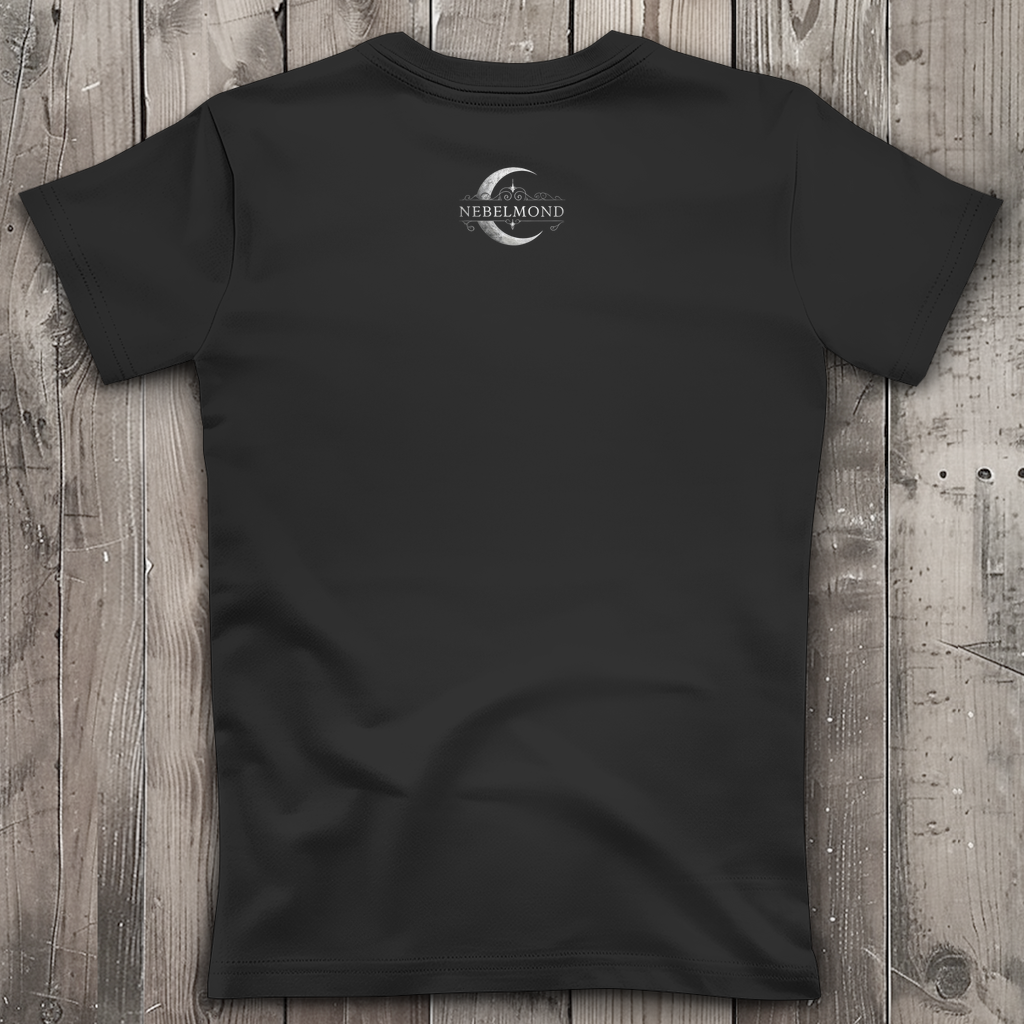 Shadow Witch | Dark Mysticism Collection | Nebelmond Damen Premium Bio V-Neck T-Shirt