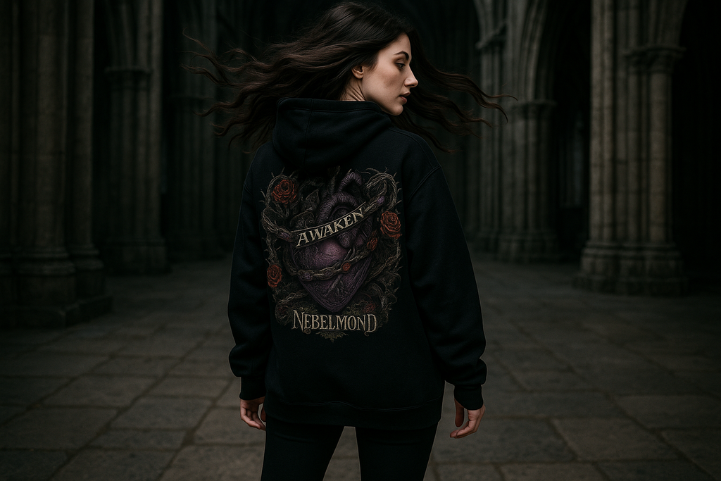 Frau Mockup Divine Chains Oversized Hoodie
