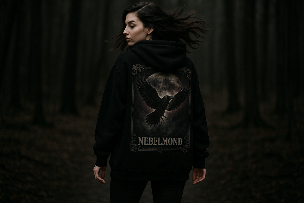 Frau Mockup Midnight Messenger Oversized Hoodie