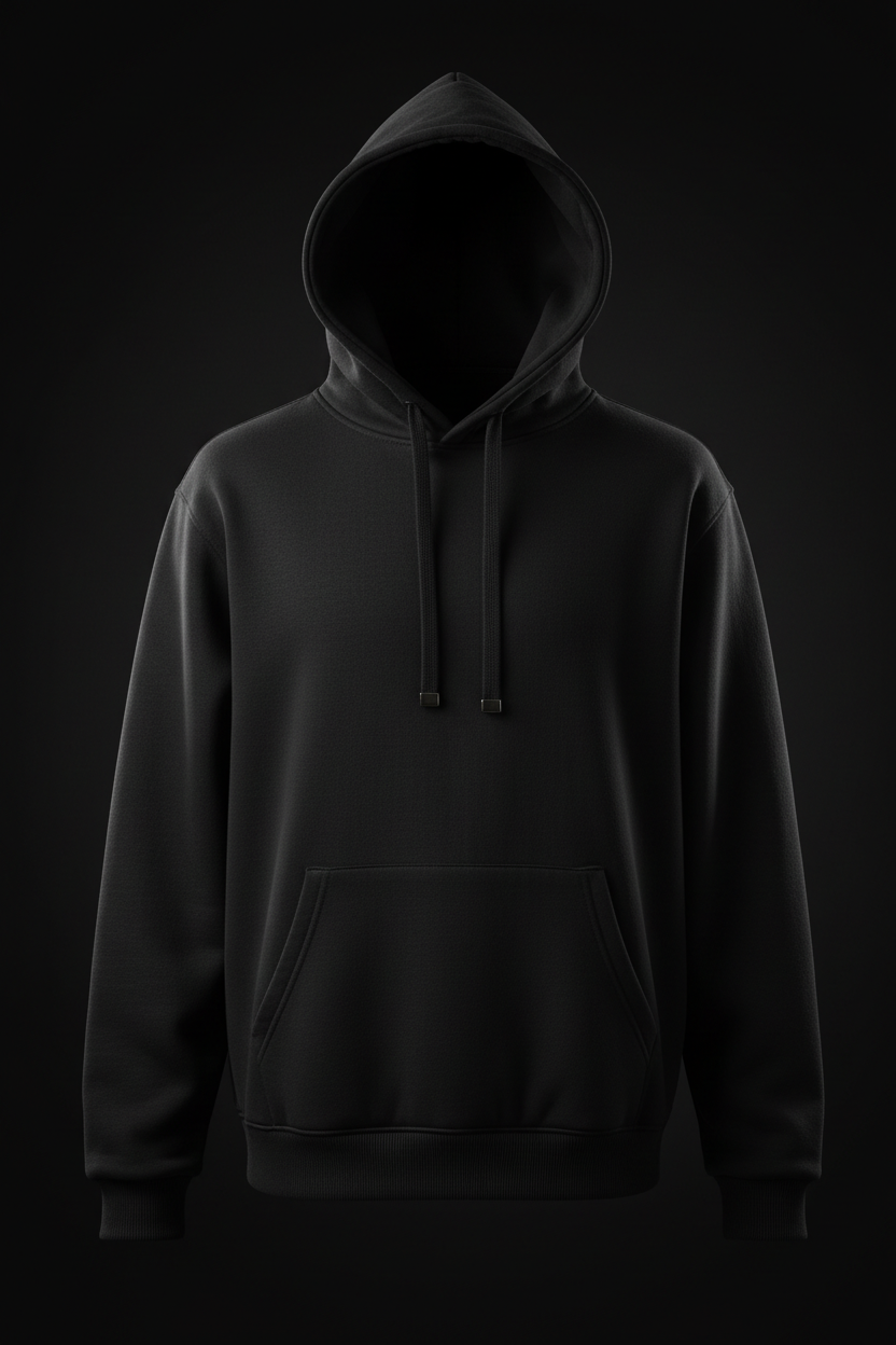 Crescent Reaper Premium Hoodie – Frontansicht clean