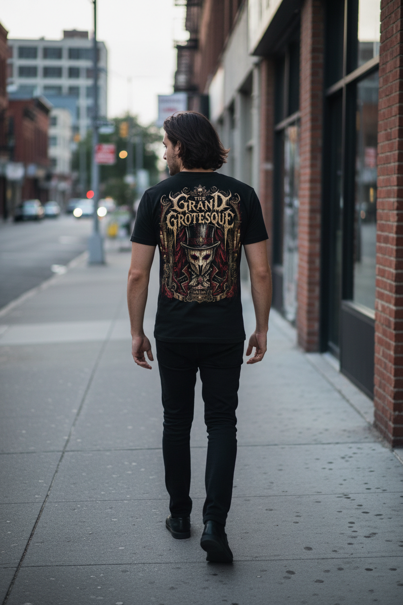 The Grand Grotesque Backprint – Lifestyle Urban Street