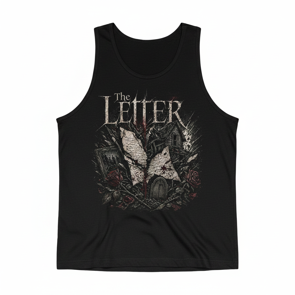 The Letter Sleeveless Oversized Tee – Hauptbild Studio