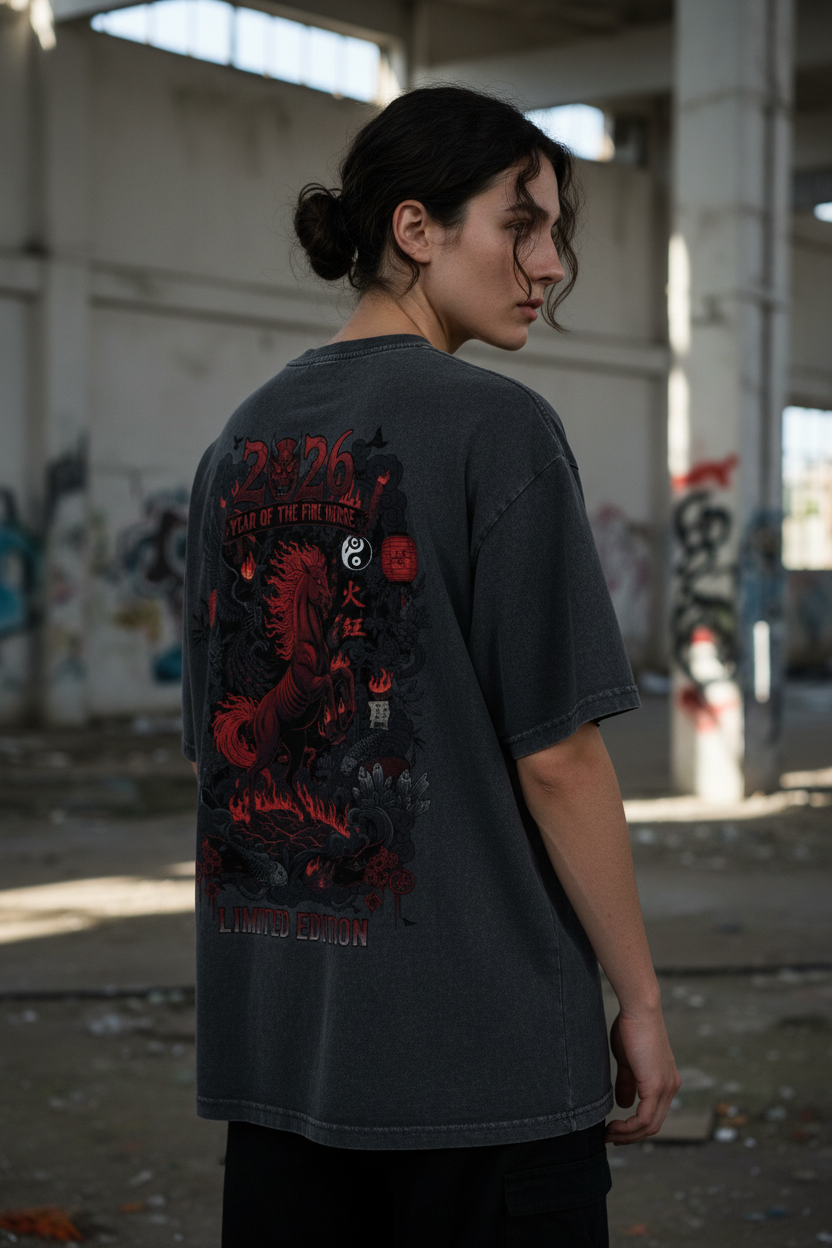 Demon's Reign - Washed Black