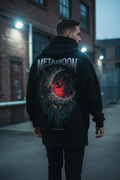 Crescent Reaper Oversized Zipper Hoodie – Lifestyle Backprint