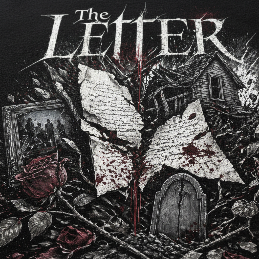 The Letter Premium T-Shirt – Detail Print