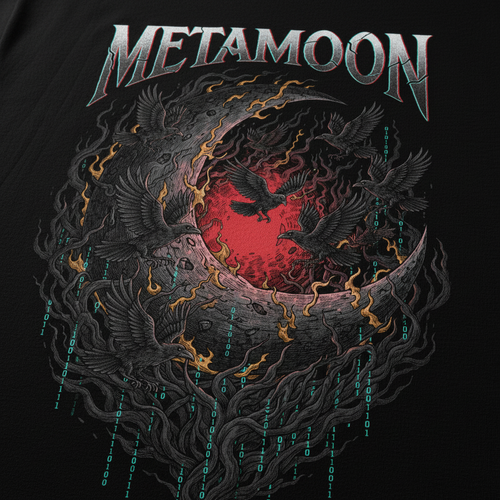 Crescent Reaper – METAMOON Print Detail Nahaufnahme