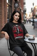 Blood on the Dancefloor Metamoon Oversized Shirt – Gothic Lifestyle Frontprint