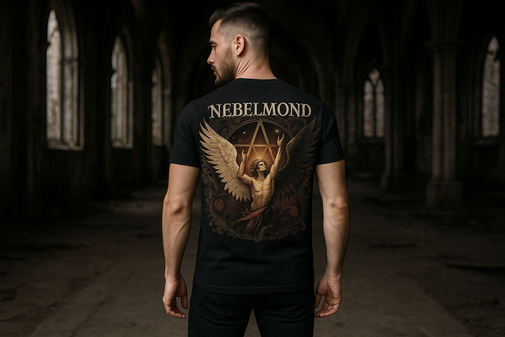 Mann Mockup Celestial Rebellion Premium T-Shirt