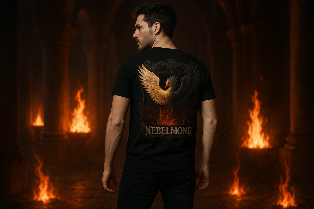 Mann Mockup Dark Phoenix Premium T-Shirt
