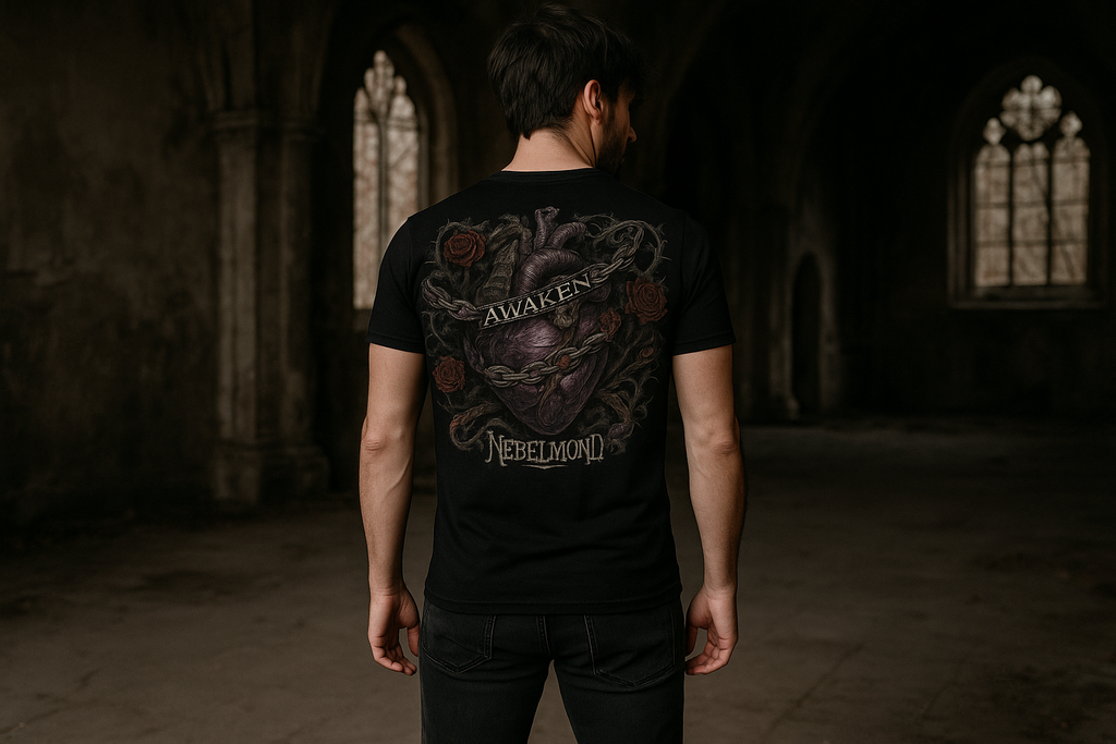 Mann Mockup Divine Chains Premium T-Shirt