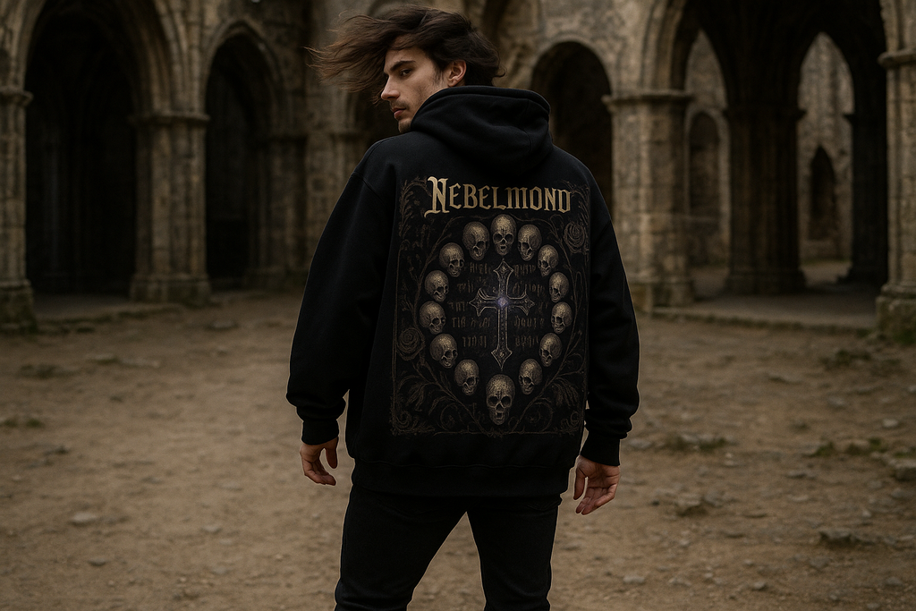 Mann Mockup The Forgotten Prayer Oversized Hoodie