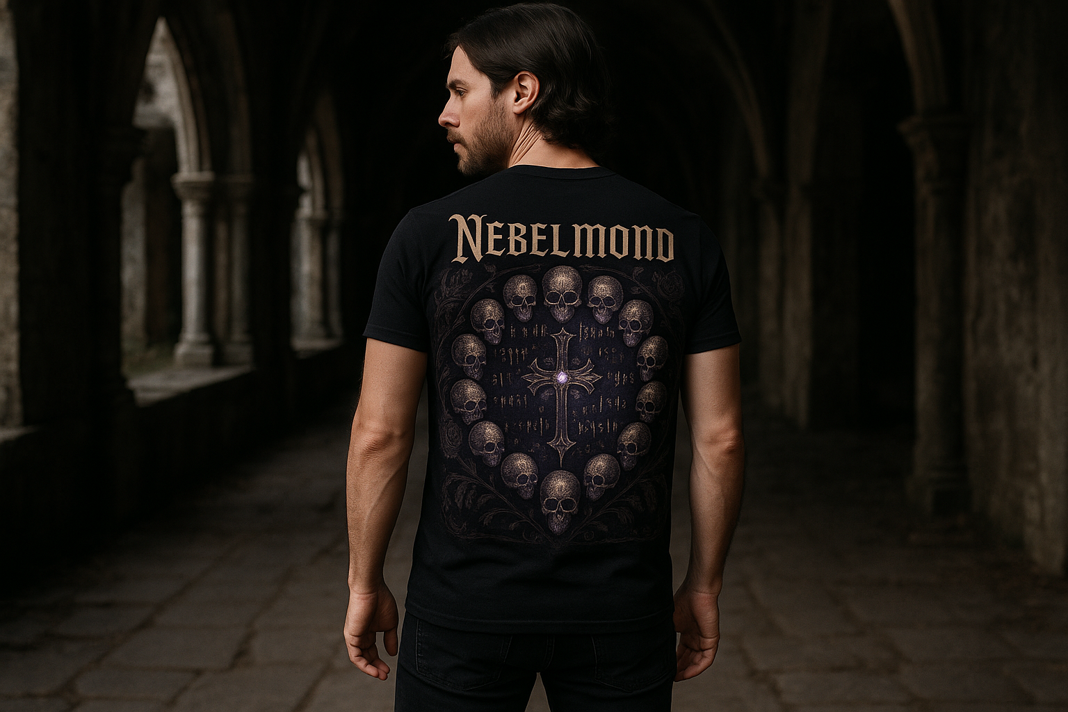 Mann Mockup The Forgotten Prayer Premium T-Shirt