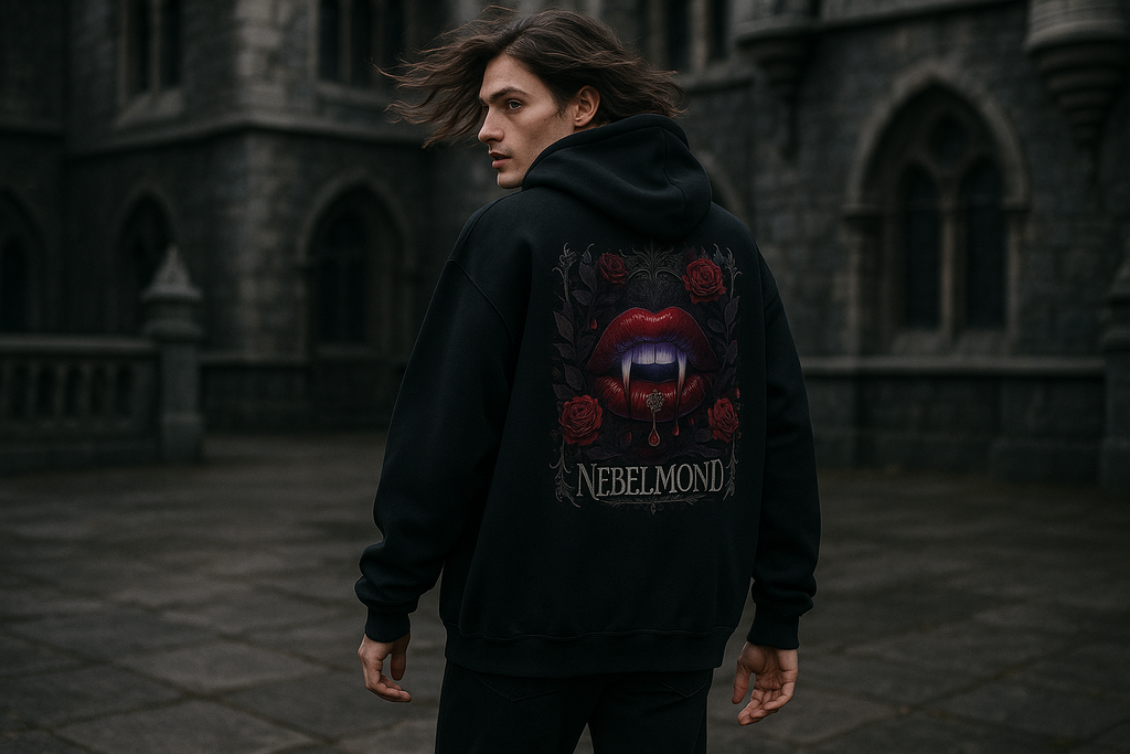 Mann Mockup Vampire's Kiss Oversized Hoodie