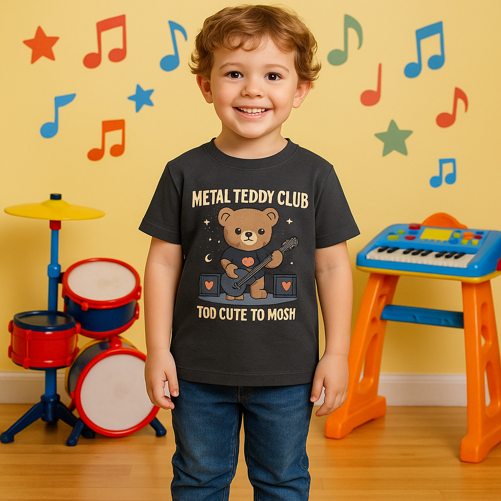 Metal Teddy Club Anthrazit Mockup