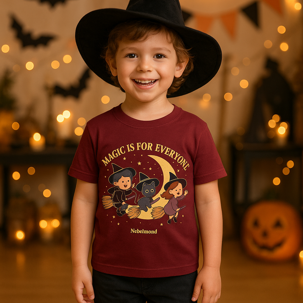 Mini Coven Crew Weinrot Mockup