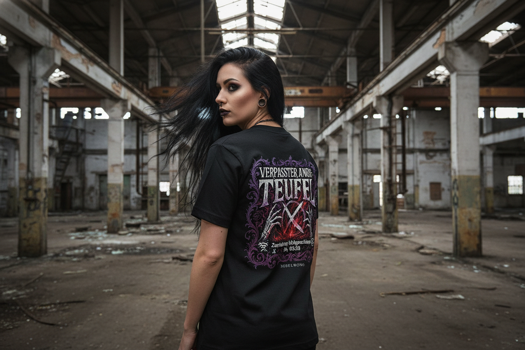 Missed Call Premium T-Shirt Backprint Mockup