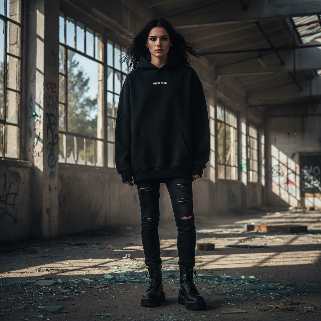 #NBLMND Oversized Hoodie Front New