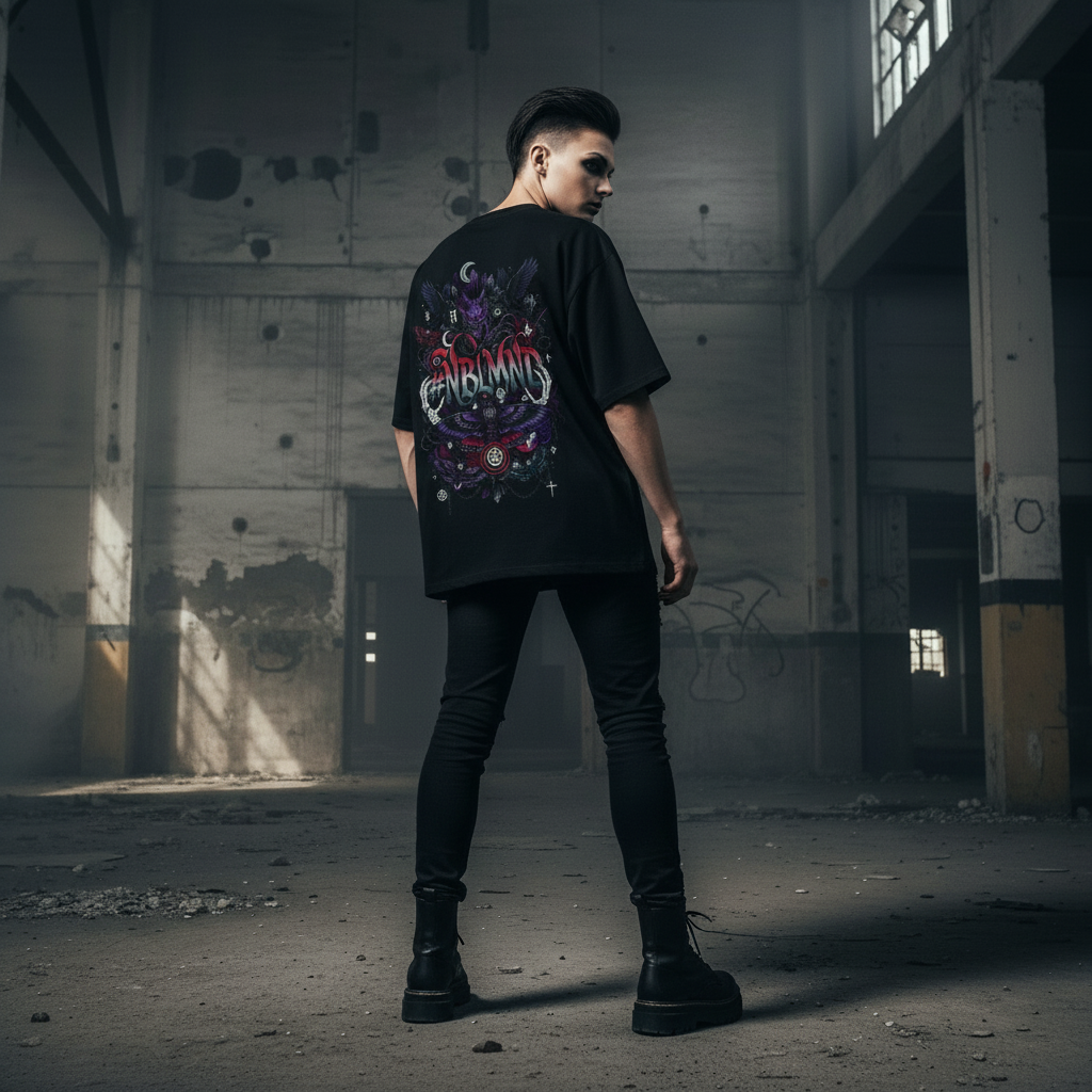 #NBLMND Oversized Shirt Back