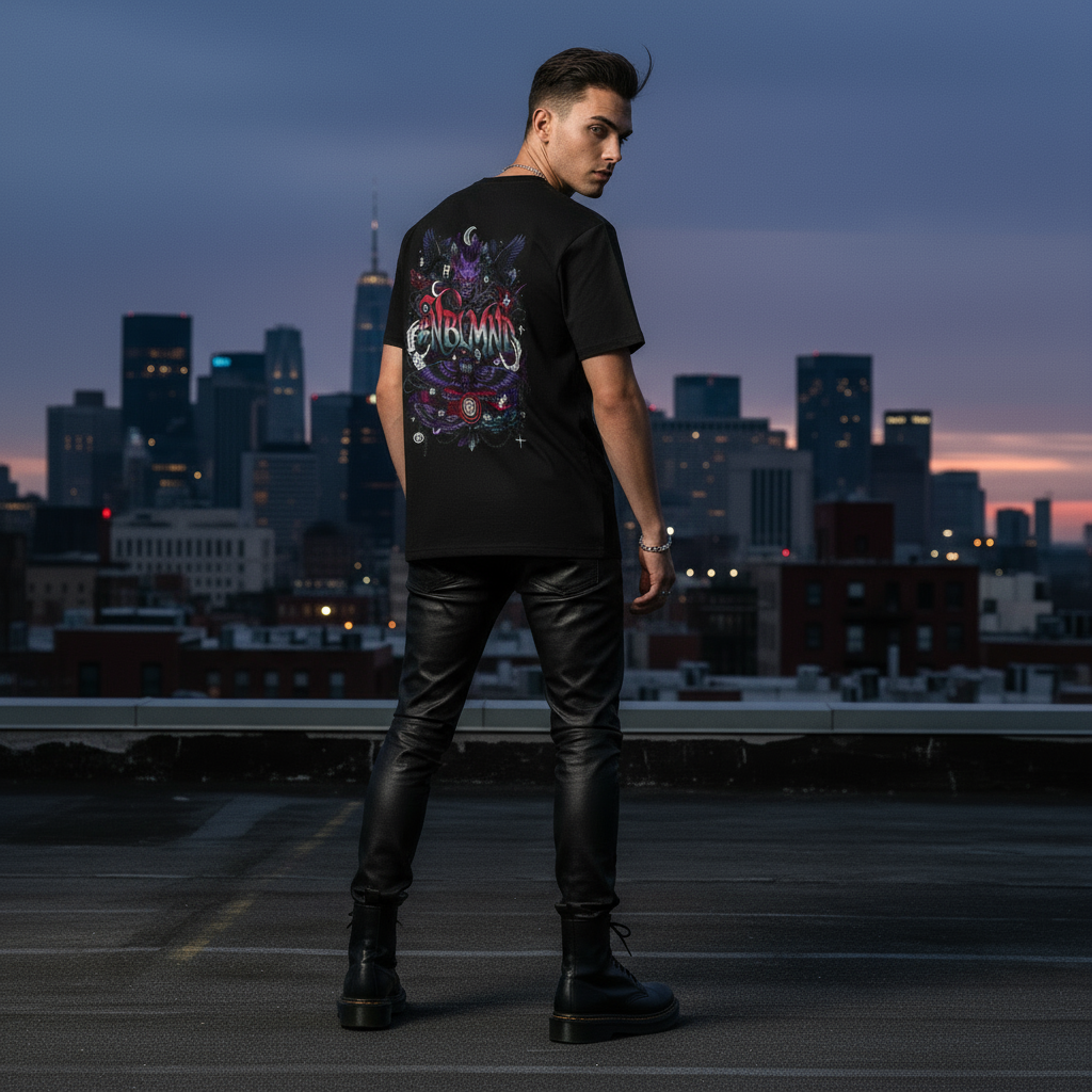 #NBLMND Premium T-Shirt Back - Same Model